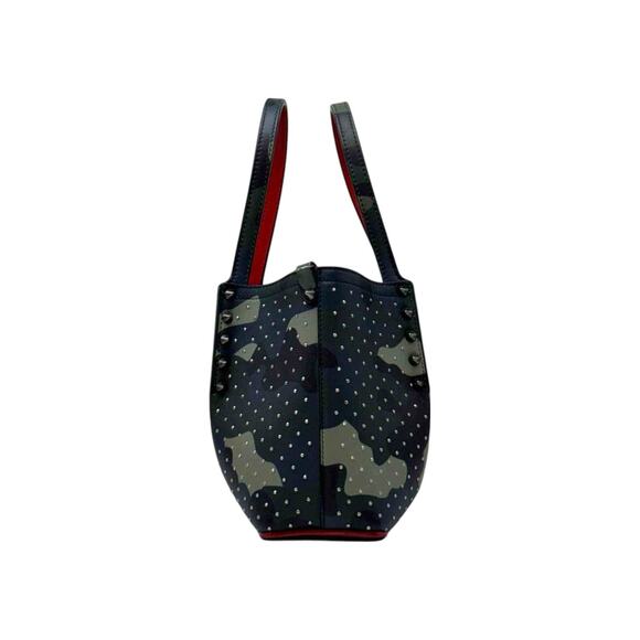 Christian Louboutin Camouflage Studded Cabarock Tote Multicolor - Picture 3 of 5